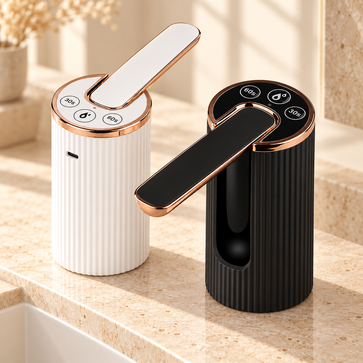 Dispensador automático de jabón